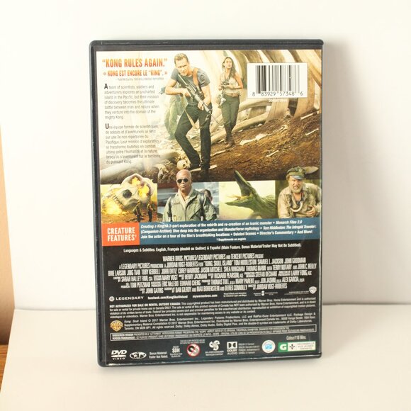 Kong Skull Island DVD 2 Disc set - Picture 2 of 2